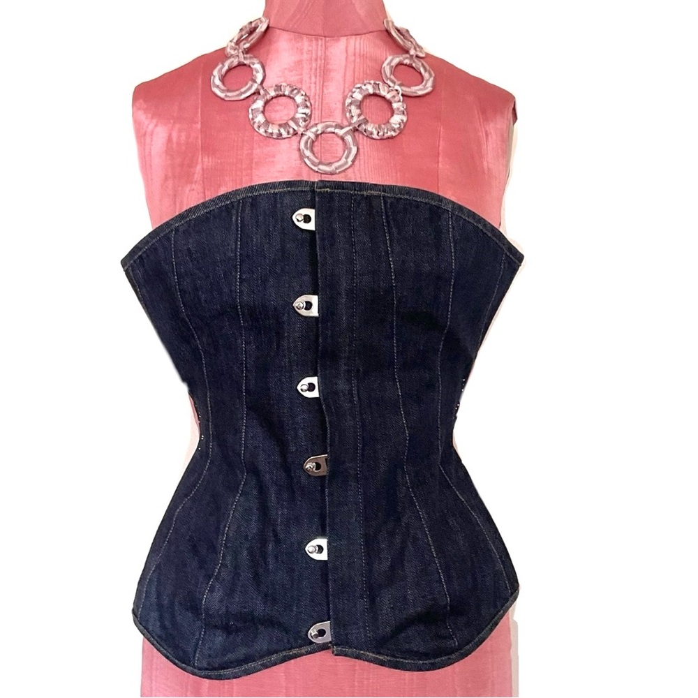 Sisley Denim Corset Top